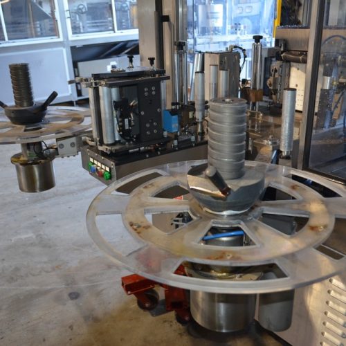 PE Model Rollmatic (18) Head Rotary Labeler