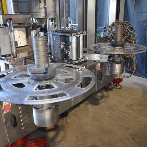 PE Model Rollmatic (18) Head Rotary Labeler