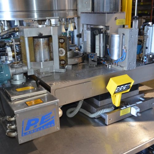 PE Model Rollmatic (18) Head Rotary Labeler