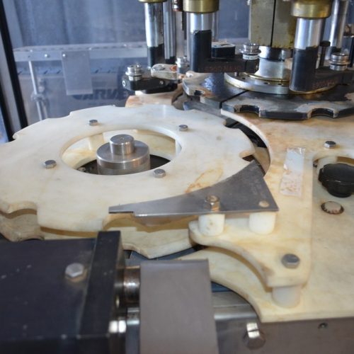 Consolidated Capem Model TG10XP Explosion Proof (10) Head S/S Rotary Chuck Capper