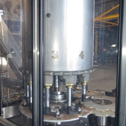 Consolidated Capem Model TG10XP Explosion Proof (10) Head S/S Rotary Chuck Capper