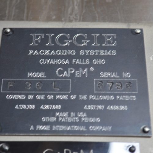 Consolidated Capem Model TG10XP Explosion Proof (10) Head S/S Rotary Chuck Capper