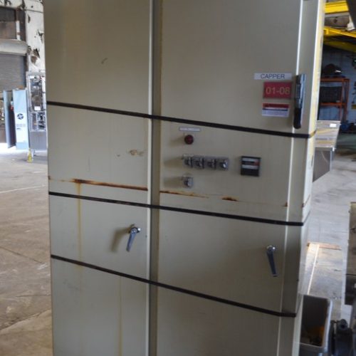 Consolidated Capem Model TG10XP Explosion Proof (10) Head S/S Rotary Chuck Capper