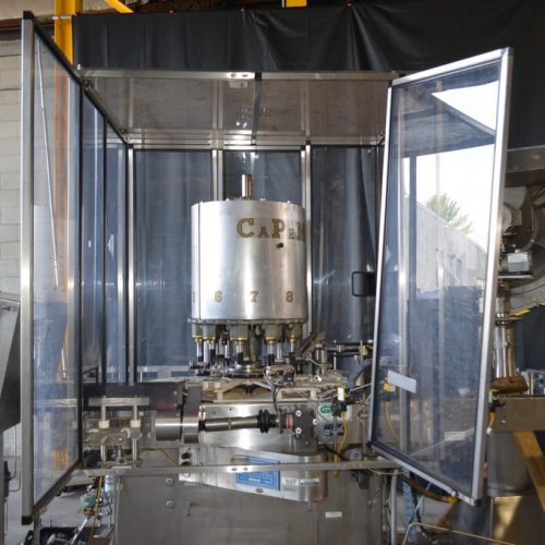 Consolidated Capem Model TG10XP Explosion Proof (10) Head S/S Rotary Chuck Capper