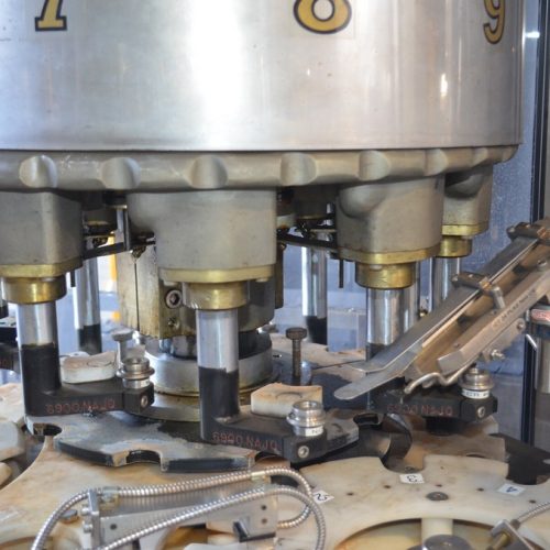 Consolidated Capem Model TG10XP Explosion Proof (10) Head S/S Rotary Chuck Capper