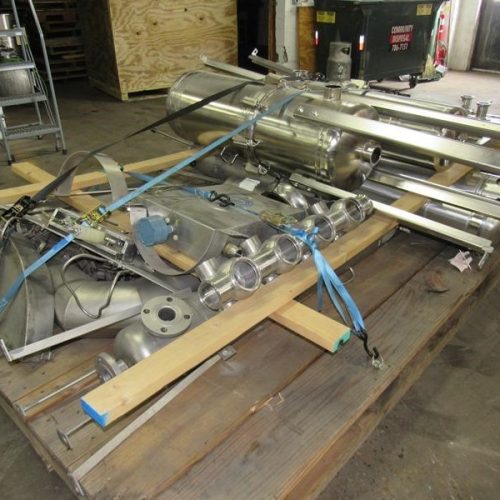 Complete Inline Filling Systems (10) Head Filling Line with Capper, Checkweigher, CIP