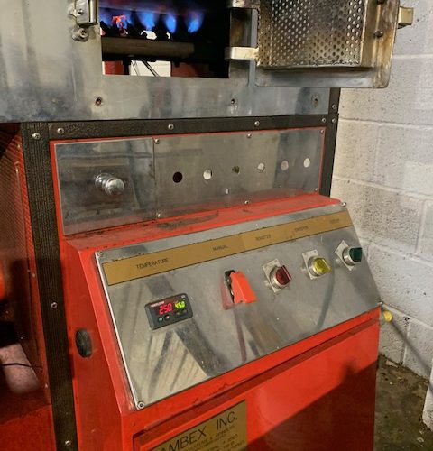 Complete Jebez Coffee Roating System with Jebex Roaster, Silo, VFFS