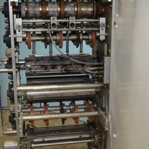 Paxall Circle Machine Model V12H12D (4) Lane Stick Pack VFFS Machine