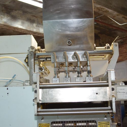 Paxall Circle Machine Model V12H12D (4) Lane Stick Pack VFFS Machine