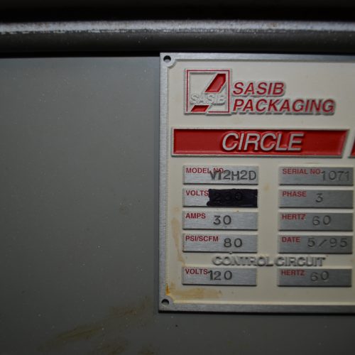 Paxall Circle Machine Sasib Model V12H2D (4) Lane Stick Pack VFFS Machine