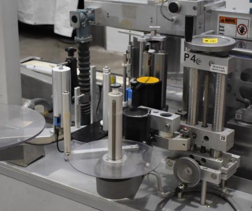 PagoMat System 200/157 Front and Back Pressure Sensitive Labeler w/ Redundant Heads