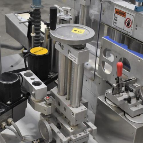 PagoMat System 200/157 Front and Back Pressure Sensitive Labeler w/ Redundant Heads