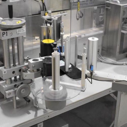 PagoMat System 200/157 Front and Back Pressure Sensitive Labeler w/ Redundant Heads