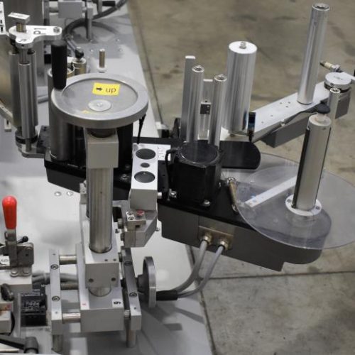 PagoMat System 200/157 Front and Back Pressure Sensitive Labeler w/ Redundant Heads