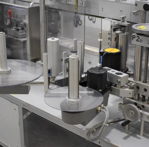 PagoMat System 200/157 Front and Back Pressure Sensitive Labeler w/ Redundant Heads