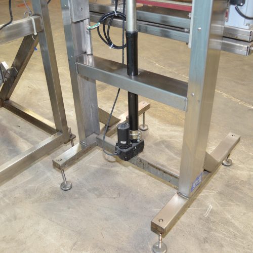 Accutek Model ASC6 (3) Quill 200 CPM Inline Spindle Capper w/ Cap Elevator Orientator