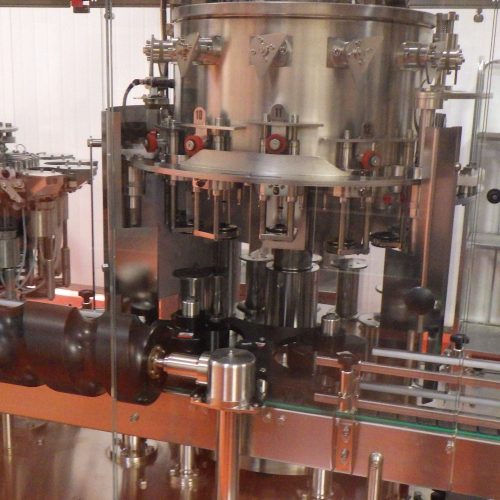GAI Complete Bottling Line Including:Tri-Mono Block  Mixer/Filler/Crowner
