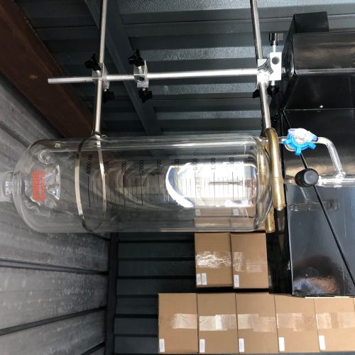 Pope Scientific Model 4040402 4 in Diameter Wiped Film Distillation System