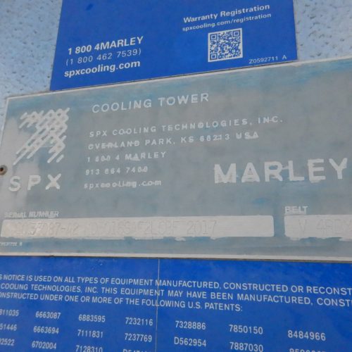 SPX Cooling Technologies / Marley Model MD5016SAF2LCBF Counterflow Cooling Tower
