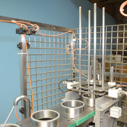 Pack Line Model PXG1 S/S Single Lane Inline Cup Filler and Sealer