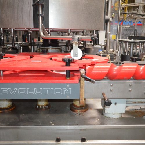 Krones Model Solomatic Revolution Single Aggregate Rotary Labeler