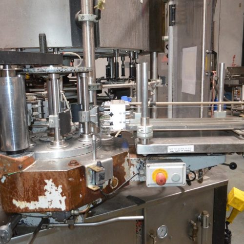 Krones Model Solomatic Revolution Single Aggregate Rotary Labeler