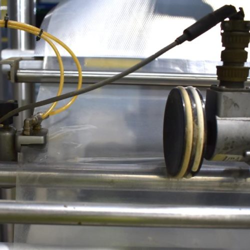 Tucs Model TVF1025C  Vertical Form  Fill Seal Machine