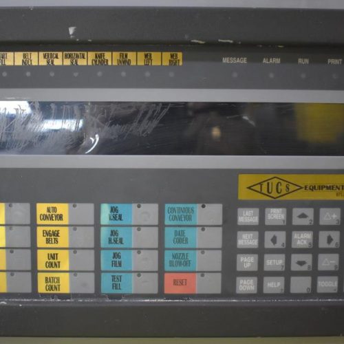 Tucs Model TVF1025C  Vertical Form  Fill Seal Machine