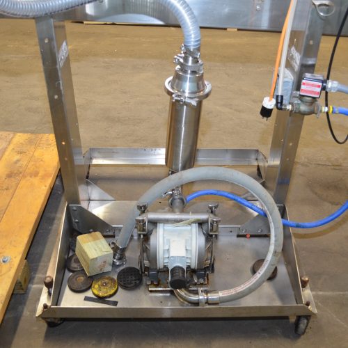 12-Head S/S Inline Filler with Manually Adjustable Nozzle Bar