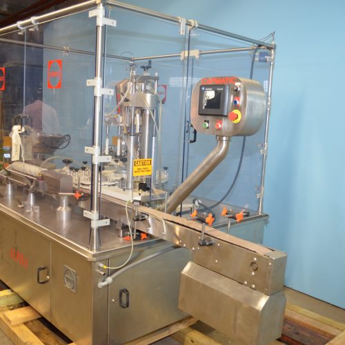 Capmatic Model Alpha C144 (10) Head Monoblock  Pump Placer Capper