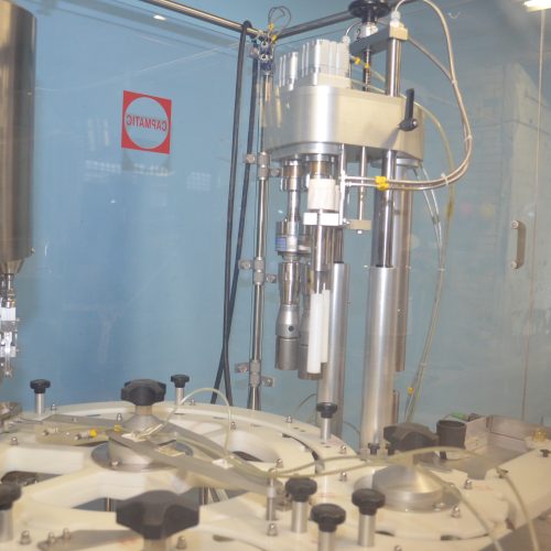 Capmatic Model Alpha C144 (10) Head Monoblock  Pump Placer Capper