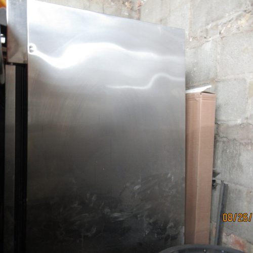 Double Door Stainless Steel Refrigerators and Freezers