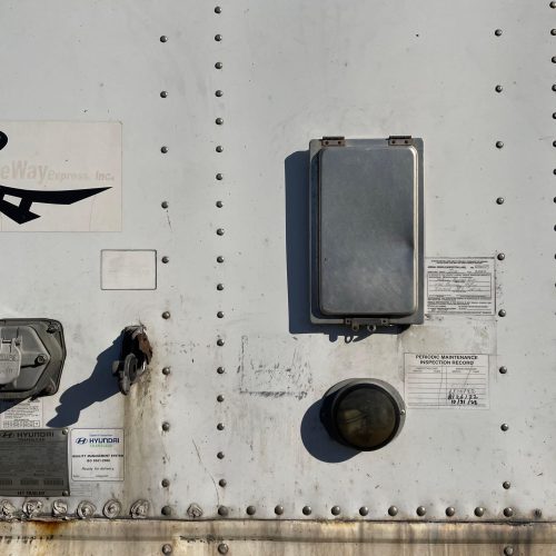 2012 Hyundai Model VC2530152JSHT 53 Ft H Composite Food Grade Dry Van Trailer