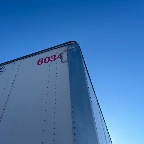 2017 Hyundai Model VC2530152JSW 53 Ft H Composite Food Grade Dry Van Trailer