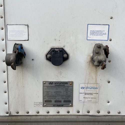 2015 Hyundai Model VC2530152JSW 53 Ft H Composite Food Grade Dry Van Trailer