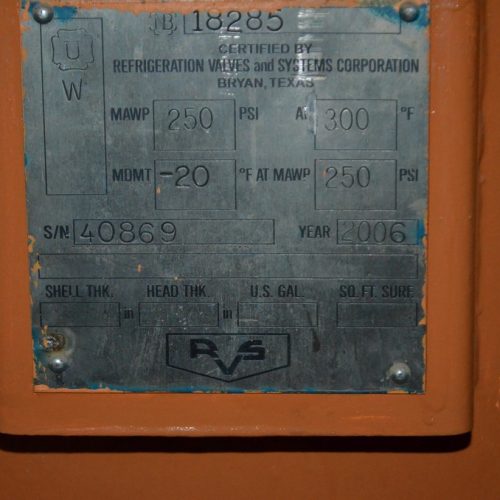 RVS Complete Skid Mounted Ammonia System with Tanks, Pumps, and Controls