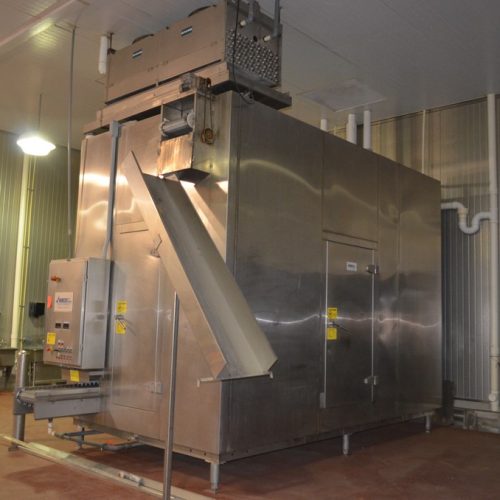 Advanced Model 16/3.2-21.5/5.0 IQF S/S Packaged Spiral Freezer