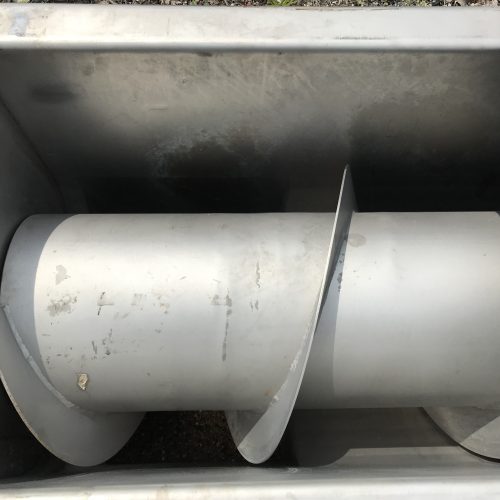 Westrup Model TR500 35 ft L x 19 in Diameter S/S Screw Conveyor