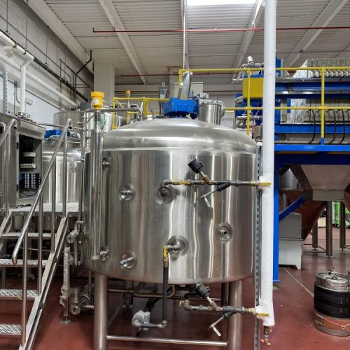 UNUSED 12 Barrel Brewhouse, (6) Fermenters, 60 Sq Meter Filter Press, and all support equipment – **AUCTION CONCLUDED**