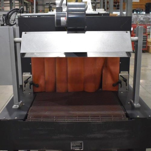 Arpac Model 25TW28 Intermittent Motion Shrink Bundler with Heat Shrink Tunnel
