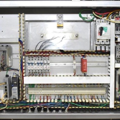 Arpac Model 25TW28 Intermittent Motion Shrink Bundler with Heat Shrink Tunnel