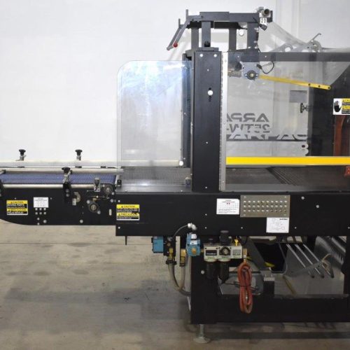 Arpac Model 25TW28 Intermittent Motion Shrink Bundler with Heat Shrink Tunnel