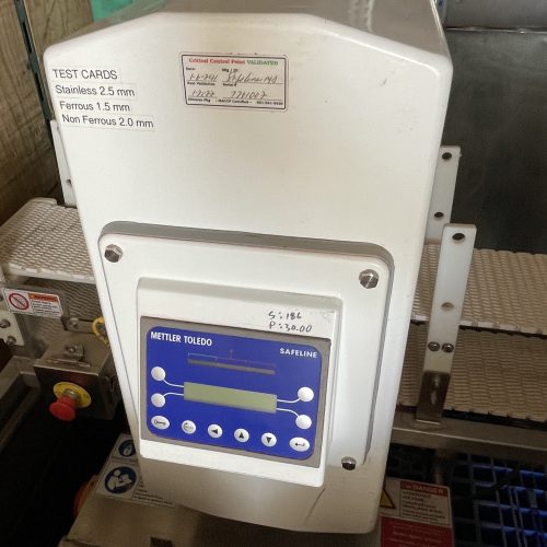 Mettler Toledo Model SL1500 Conveyorized Metal Detector
