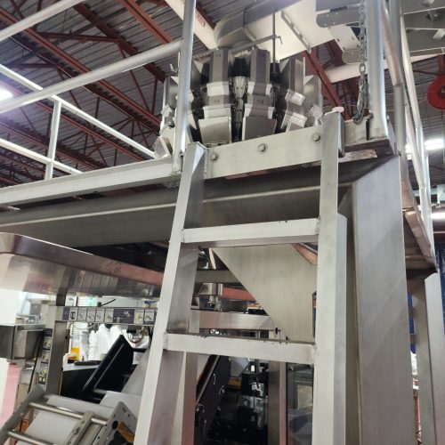 Complete VFFS Machine Packaging System with Matrix VFFS Machine, Yamato (14) Head Scale, Checkweigher, Conveyors