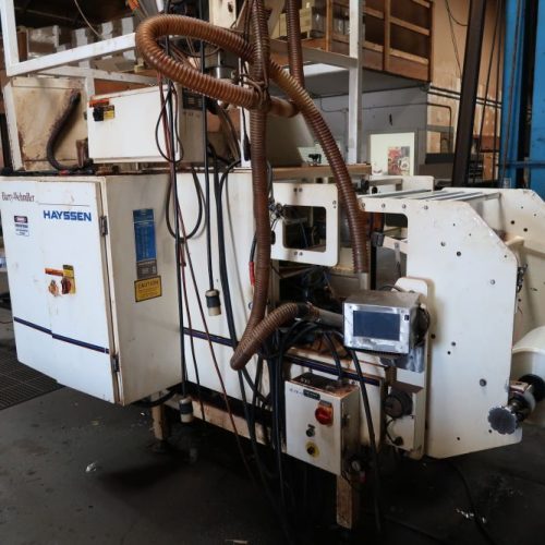Hayssen Servo II Model 1216HR VFFS Machine with All Fill Auger Filler