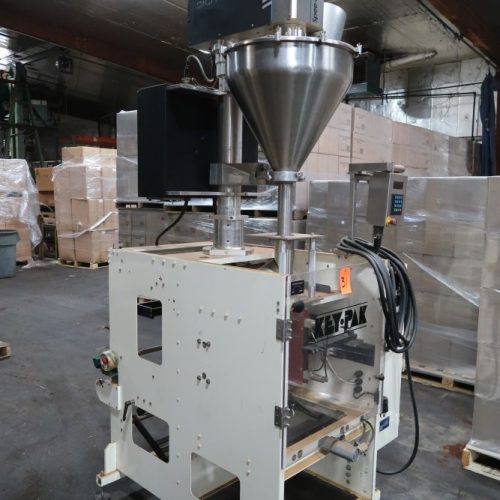 Key Pak Model EL800 VFFS Machine with SpeeDee Auger Filler