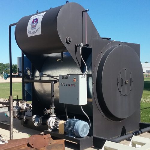 UNUSED Phoenix Model PX40 Gas Fired 3.6 MM – 4.5 MM BTU Per Hour Output Oil Heater