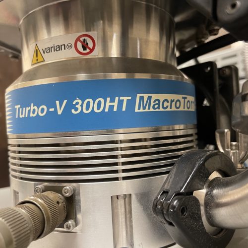 Varian Turbo Cart Pumping Station Including Vacuum Chamber, Turbo Pump, Vacuum Gauge Controller, Vacuum Pump, Etc