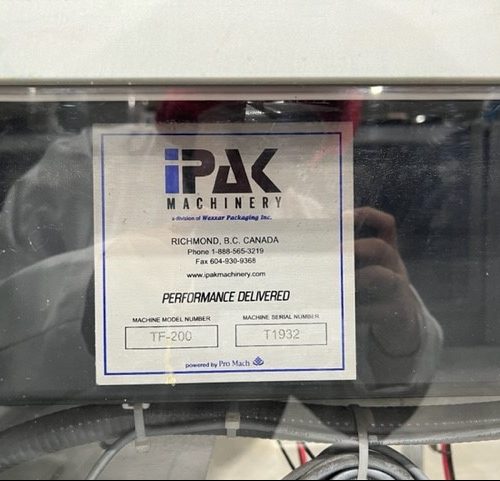 Wexxar Model Ipak TF200 Hot-Melt Tray Former