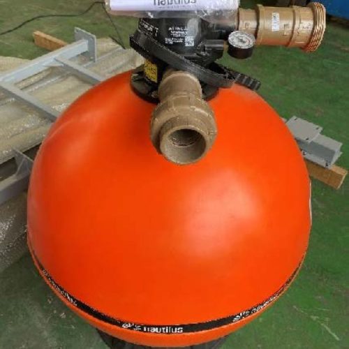 Complete Seibt Water Treatment Line Including S/S Decanter, Filter Press, Filters, Valves, and Piping